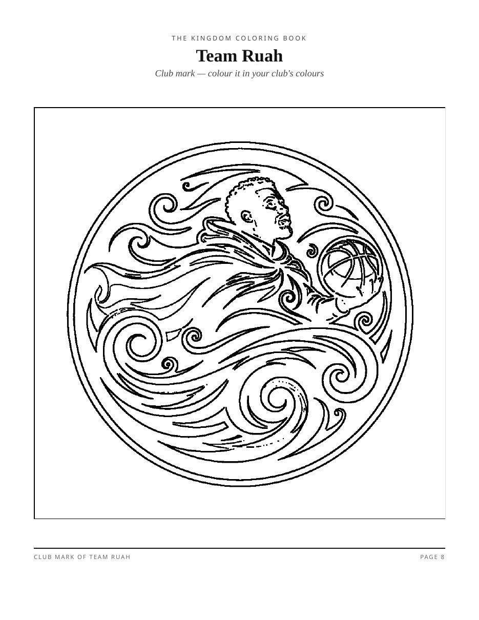 The Kingdom Coloring Book — page 8