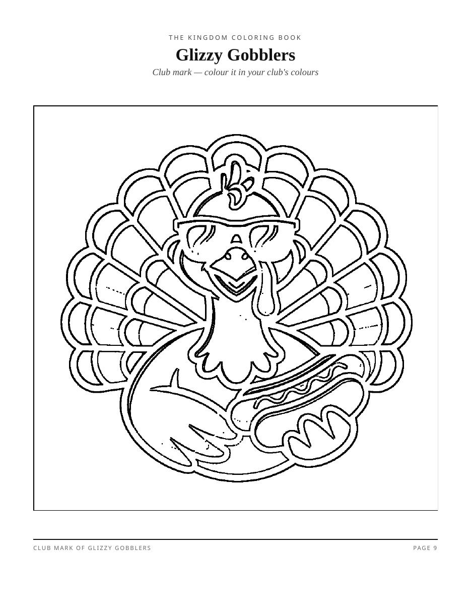 The Kingdom Coloring Book — page 9