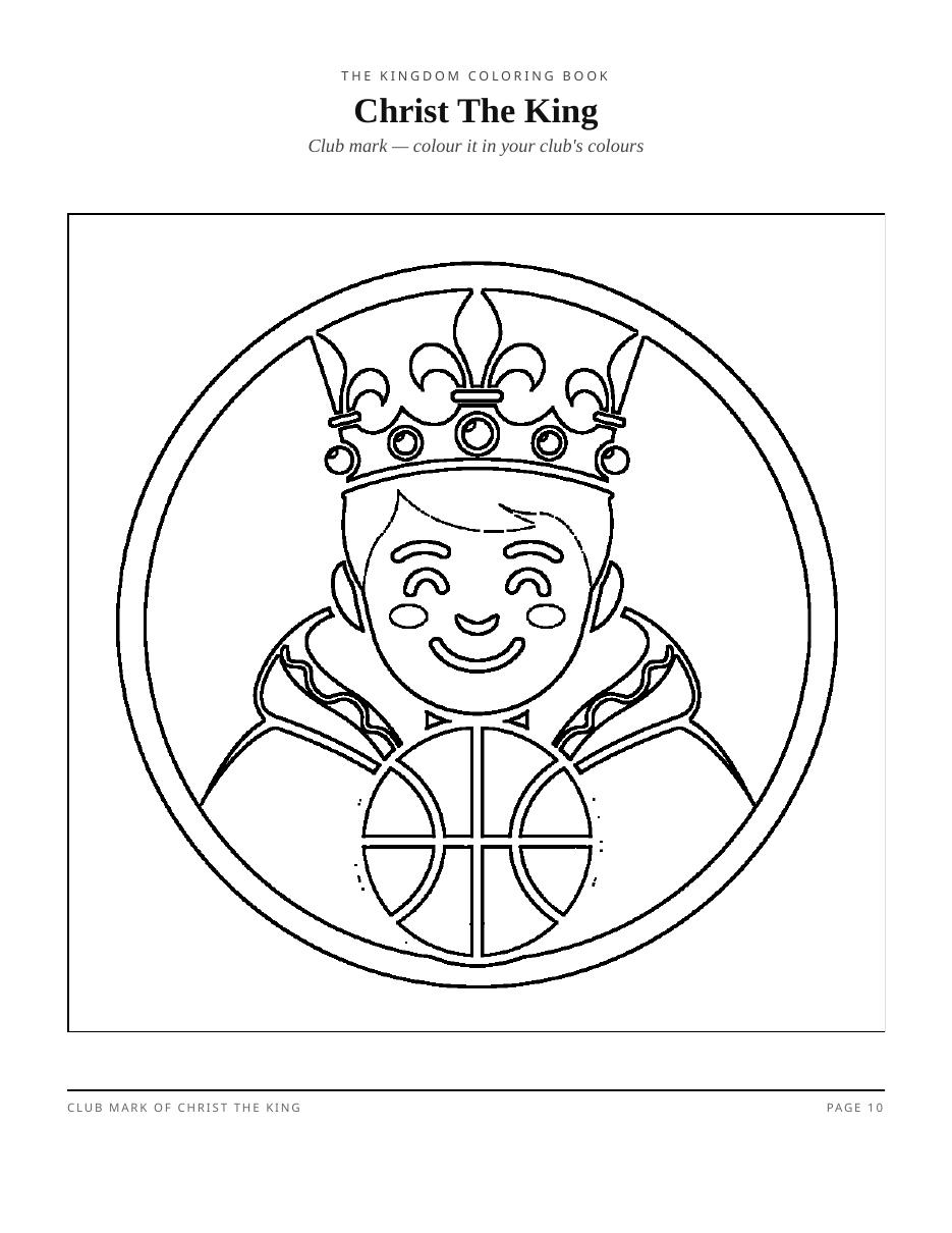The Kingdom Coloring Book — page 10