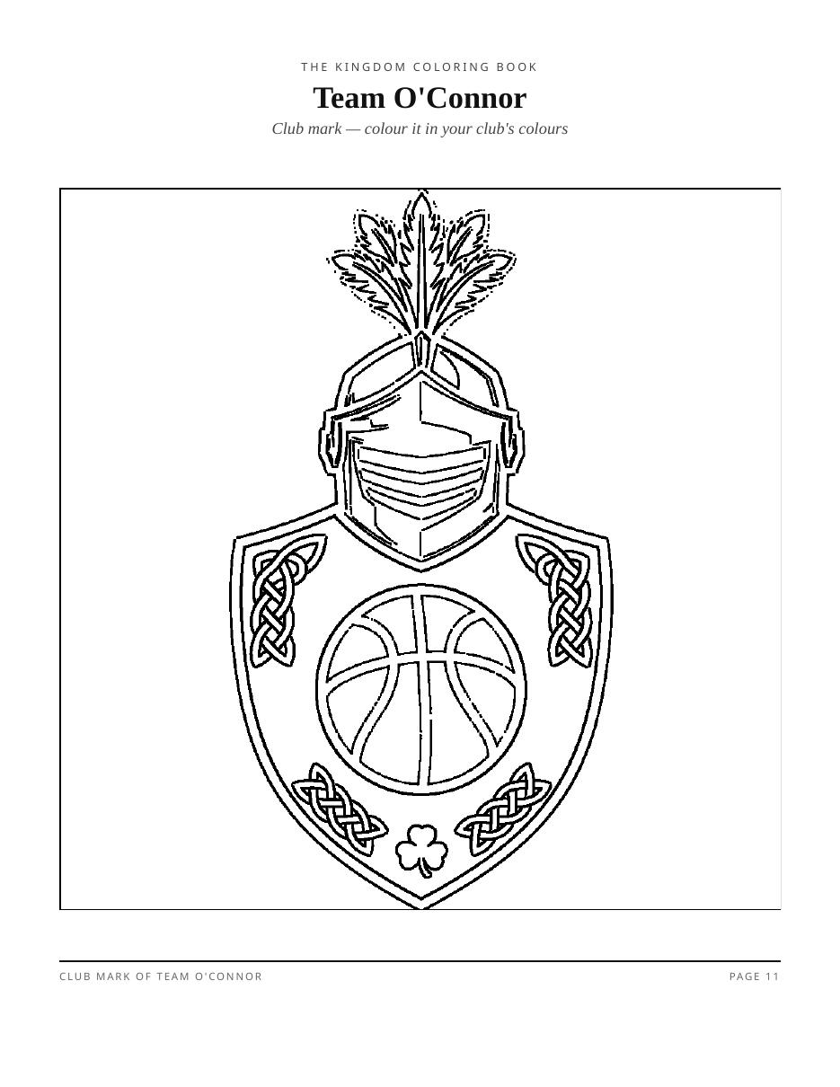 The Kingdom Coloring Book — page 11