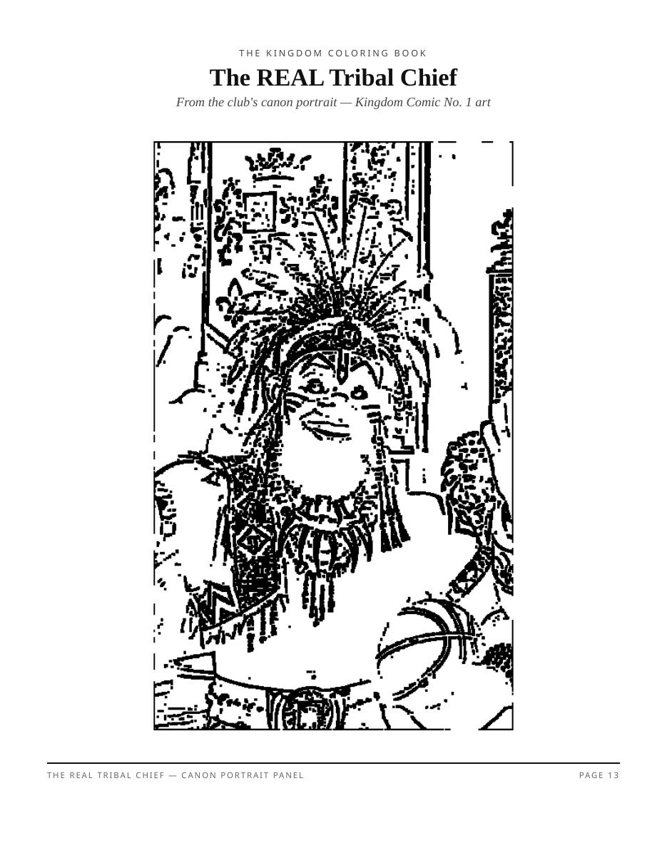 The Kingdom Coloring Book — page 13