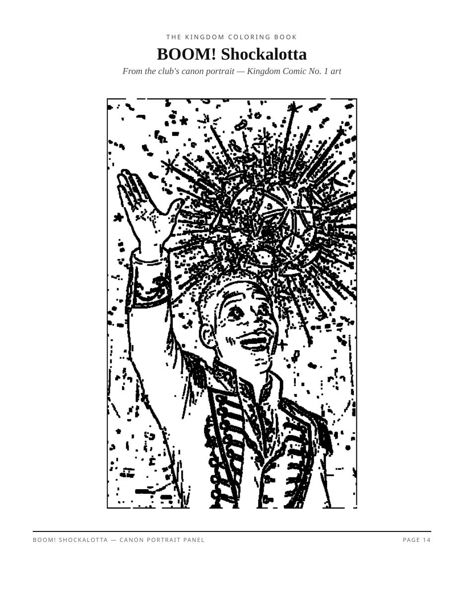 The Kingdom Coloring Book — page 14