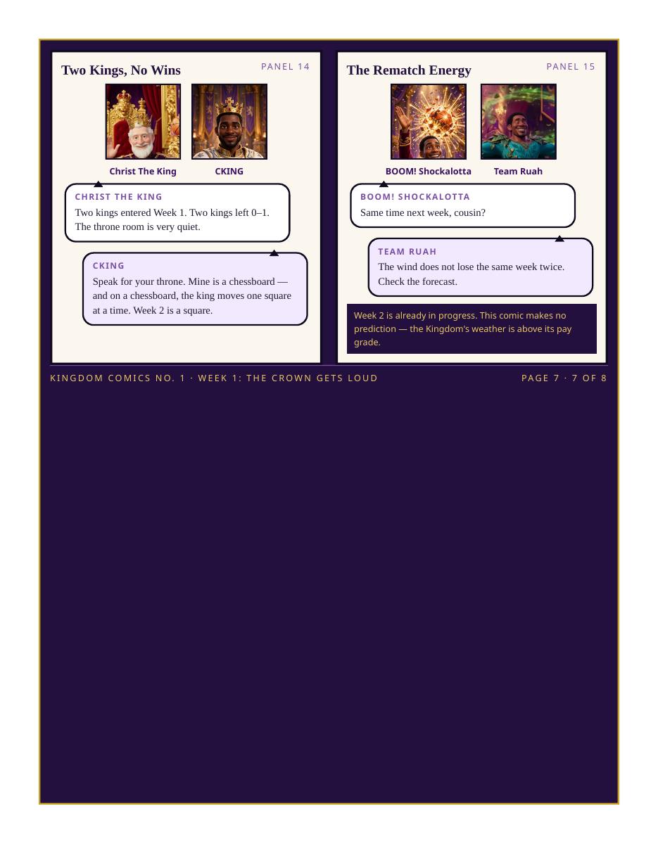 Kingdom Comic No. 1 — The Comic Book — page 7
