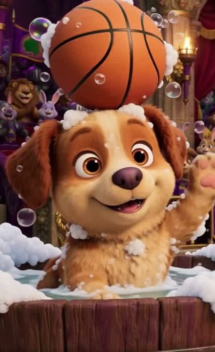 Team Pup n' Suds character